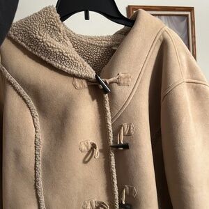XL Tan LL Bean coat